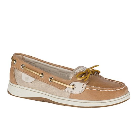Sperry Angelfish Metallic Boat Shoe 85 